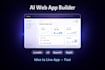 fix lovable replit ai web app, saas app mvp with clean ui design, base44 expert