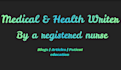 write professional health and medical articles
