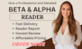 be your beta reader, alpha reader, romance beta reader, beta reader fantasy