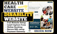 design converting ndis website disability website kivicare, caregiver website
