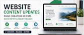 update and maintain your website content and pages