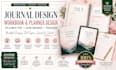 do journal design, workbook planner design, fillable pdf, lead magnet, tracker