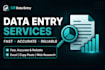 data entry and transcription services