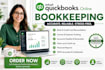 do quickbooks online bookkeeping, setup, payroll, and cleanup