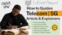 create how to guides on iot 5g data privacy and tech explainer tutorial video