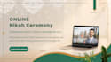 do professional online nikah ceremony service worldwide