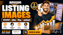 design amazon product images or amazon listing images