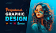 do creative graphic design, flyers, posters and posts