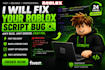 fix your roblox script bug