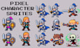 pixel art character pixel sprite sheet 8bit direction sprite pixel art animation
