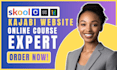 setup kajabi online course website circle so community skool online course setup
