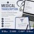 do medical transcription professionally