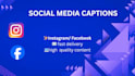 write engaging social meadia captions