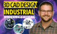 do 3d cad modeling, 3d product design 3d cad design and rendering in solidworks
