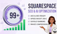 do squarespace SEO speed optimization and ai visibility aeo GEO