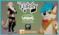 create custom vrchat avatar, 3d model with unity setup and full optimization