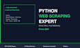 scrape any website and extract data with python