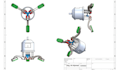 autocad 2d design, technical drawing, cad drafting and mechanical engineering