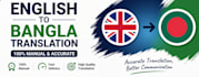 professional english to bangla translation manually