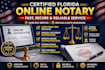 notarize your documents online florida notary public same day