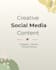 write creative social media posts and lifestyle content