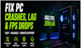 fix your PC crashes, lag, and gaming performance issues