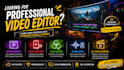 do professional video editing, youtube video editing