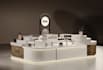 design photorealistic 3d exhibition stall and booth render