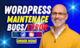 fix wordpress errors, bugs, remove malware, speed optimize, website maintenance