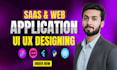 design saas and startup web apps with modern UI UX