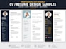 write, edit and design a professional resume or CV
