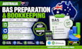 prepare bas australia gst fix errors bookkeeping catch up help