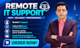 fix your computer laptop software and email issues remotely