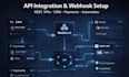 do API integration, custom automation, and webhook setup
