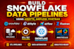 build snowflake pipelines airbyte apache airflow fivetran klaviyo system