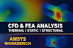 do 3d cad modeling, fea analysis, and cfd simulation in ansys