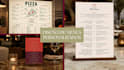 design elegant menus for your restaurant, event or spa