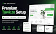 set up premium tawk live chat and automation