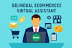 your virtual assistant in ecommerce in english and spanish
