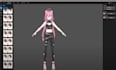 create a vrchat avatar, unity ready and full body tracking