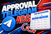 approval telegram ads, remove prohibited content telegram ads for forex channel