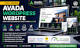 design avada wordpress website avada theme customization figma to avada SEO fix