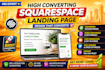 design squarespace landing page that converts