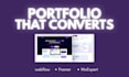 create animated website portfolio redesign with webflow framer wix