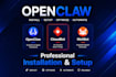 install or fix open claw set up open claw ai agent open claw ai