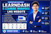 build wordpress lms website with tutor lms pro, learndash buddyboss, masterstudy