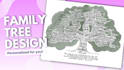 design a beautiful family tree