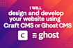 setup ghost cms website, ghost blog website, ghost theme using ghost org