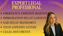 draft a strong uscis expedite request letter with legal grounds