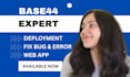 fix base44 expert base44 bug fix base44 web app debugging fix lovable website